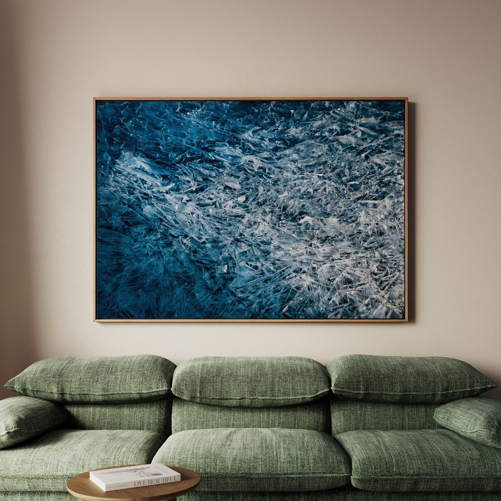 Canvastavla Moody Blue - Tavla - 100x70