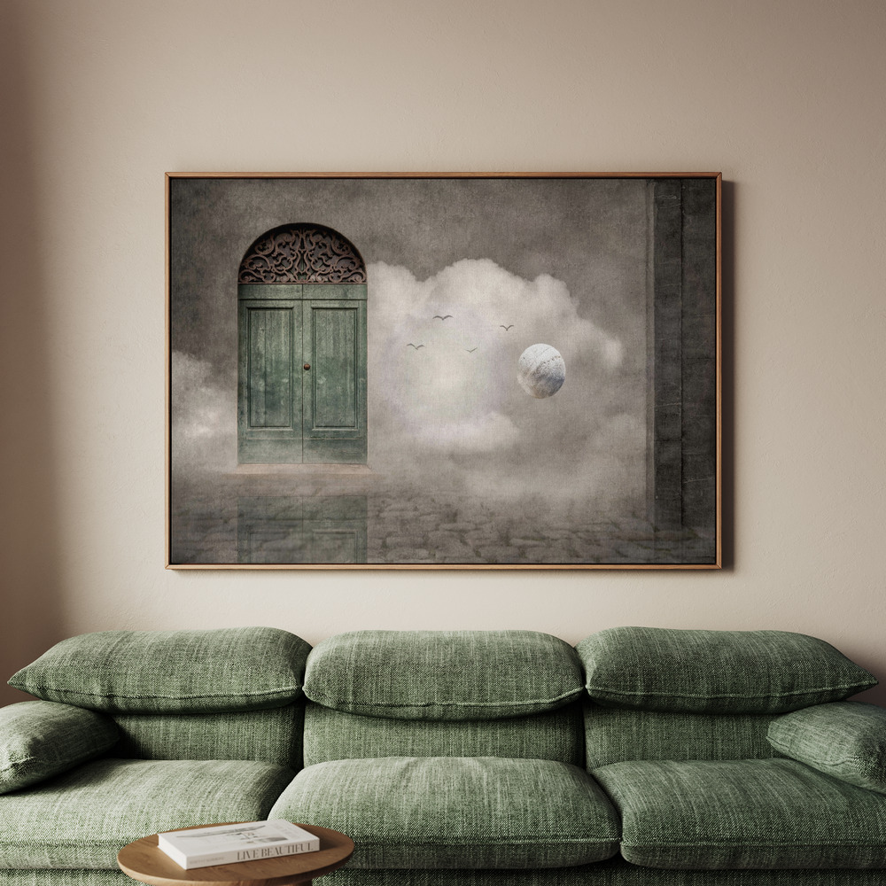 Canvastavla Secret Door - Tavla - 150x100