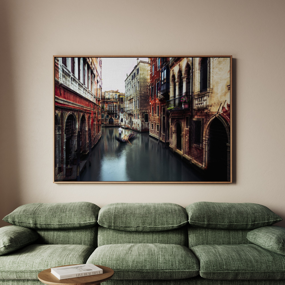 Canvastavla The Gondolier - Tavla - 100x70