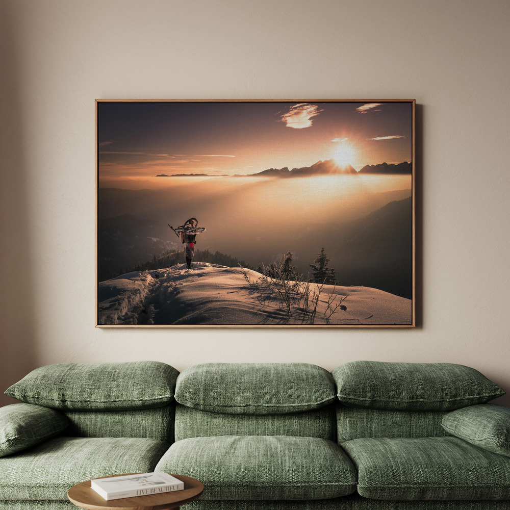 Canvastavla Greeting to the Sun - Tavla - 150x100