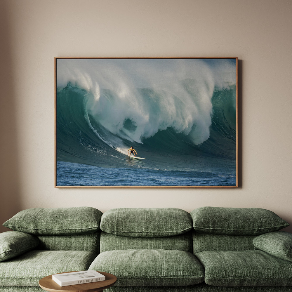 Canvastavla Cresting the Giant - Tavla - 150x100