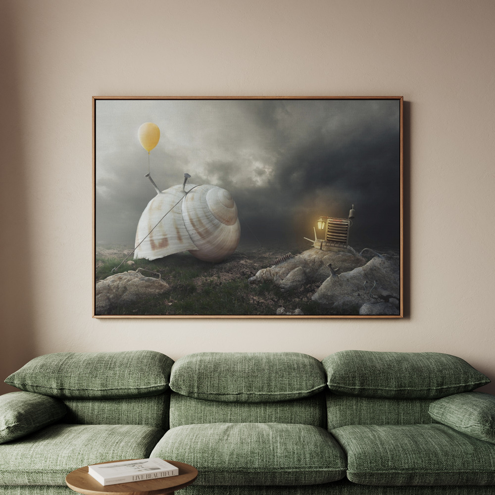Canvastavla Return Back Home - Tavla - 70x50
