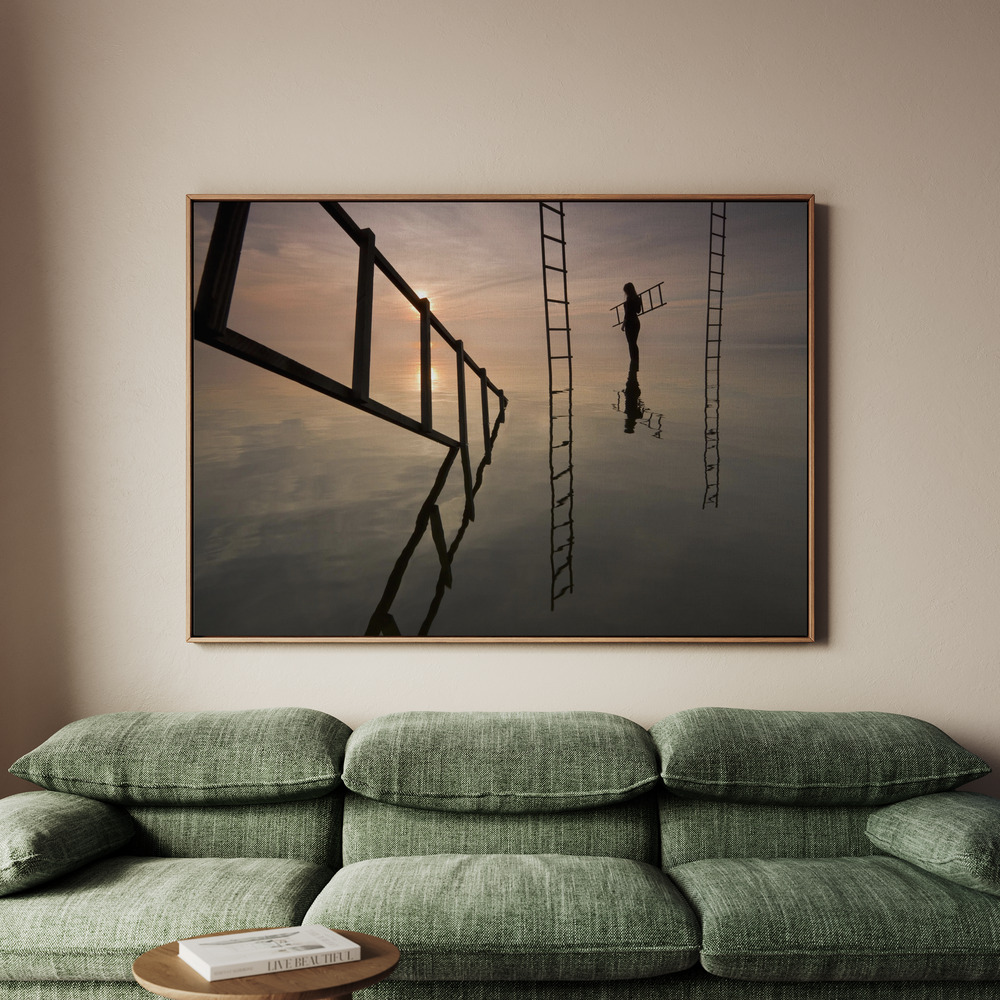 Canvastavla Ascending Reflections - Tavla - 100x70