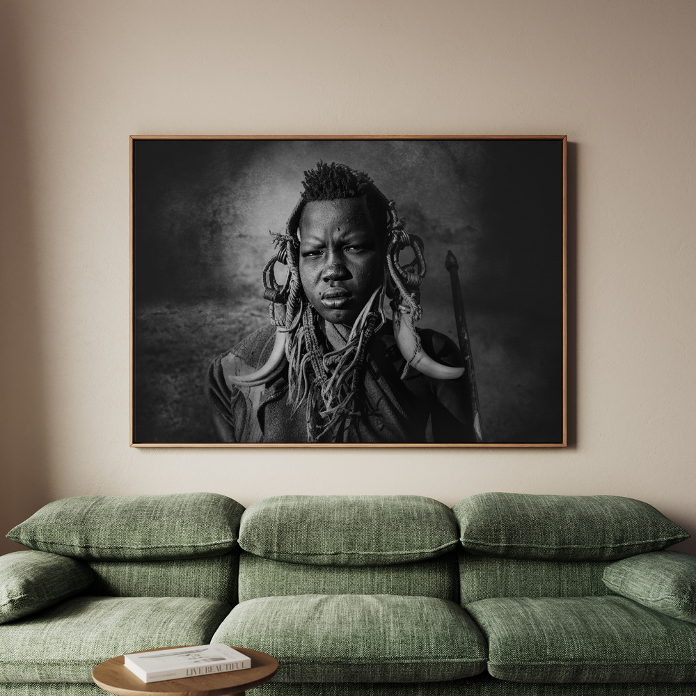 Canvastavla Omo Valley Girl - Tavla - 70x50