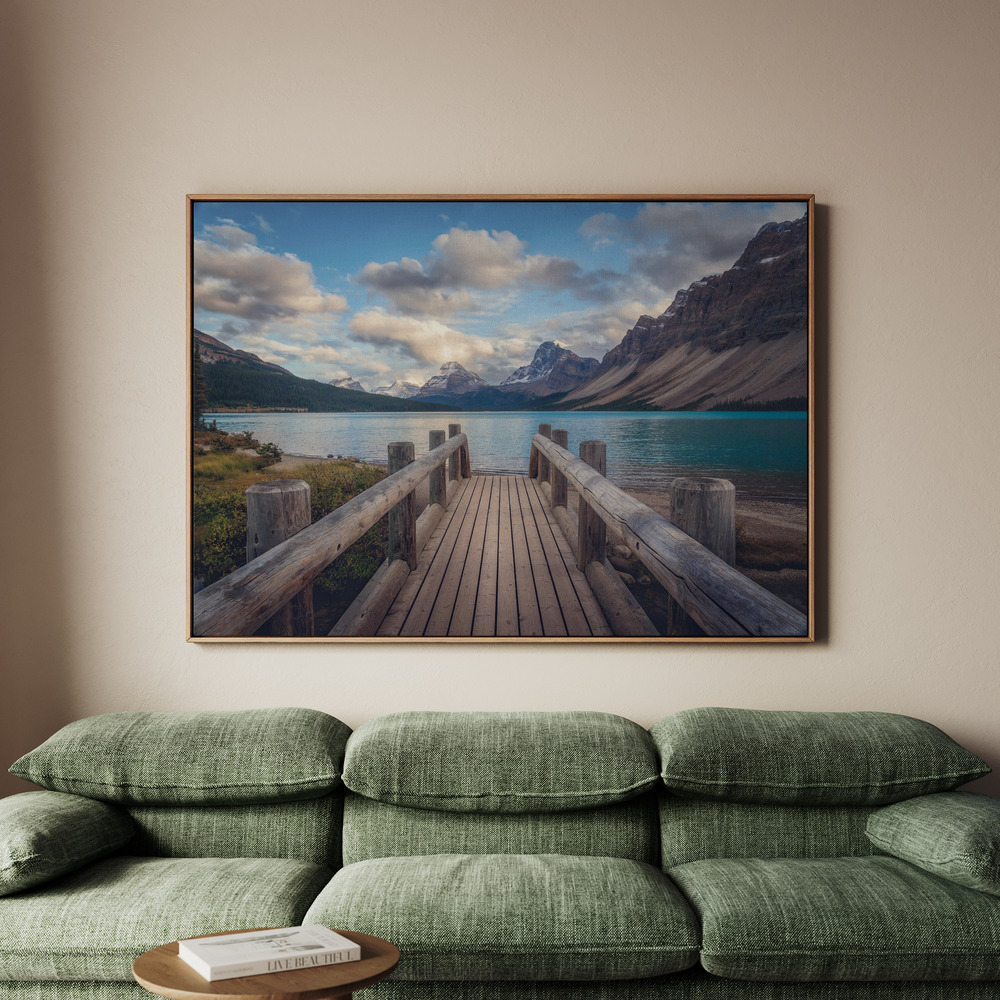 Canvastavla The Bridge - Tavla - 100x70