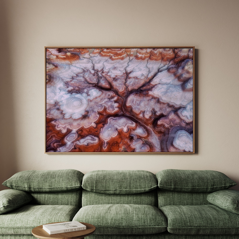 Canvastavla A Tree in the Desert - Tavla - 100x70