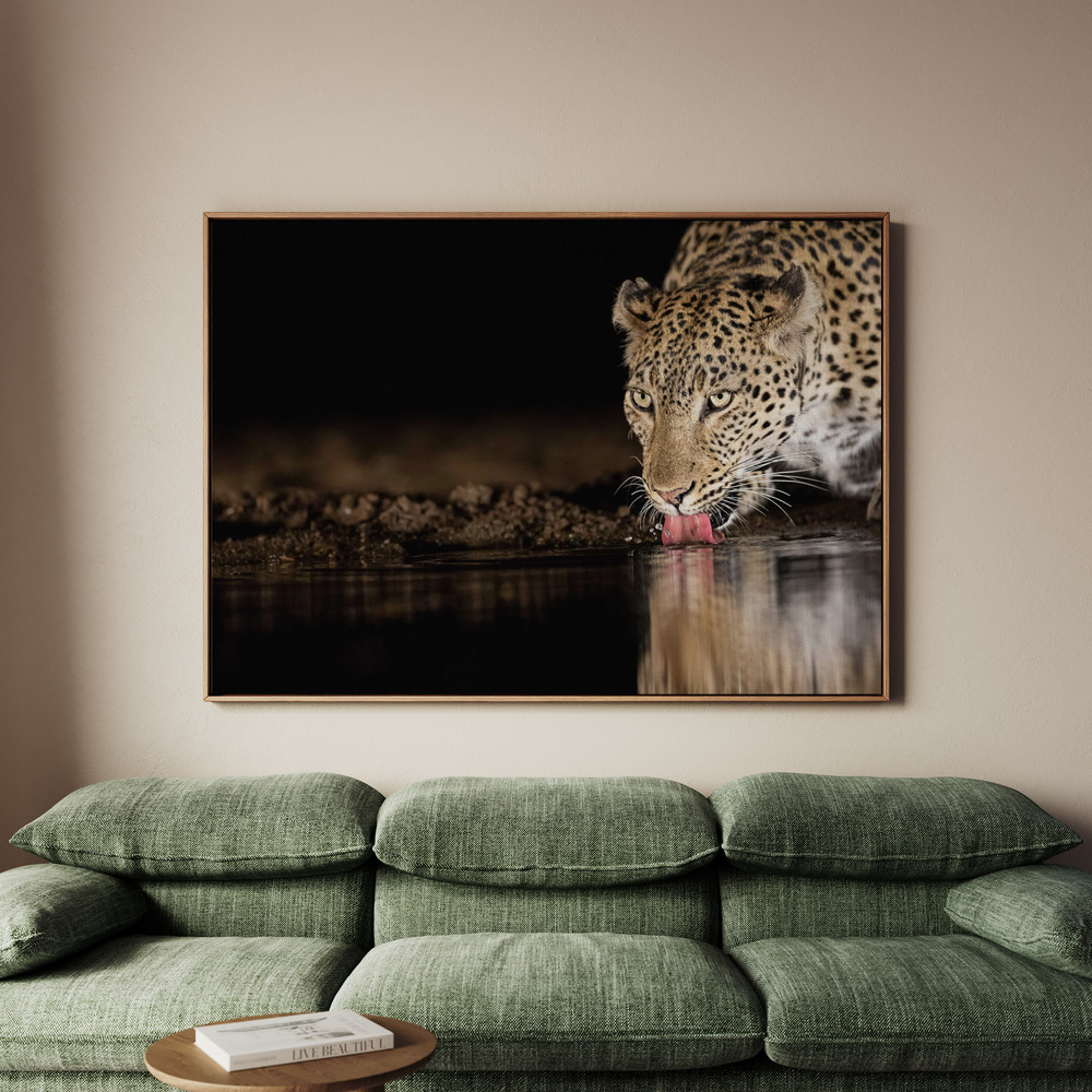 Canvastavla Eye of the tiger - Tavla - 70x50