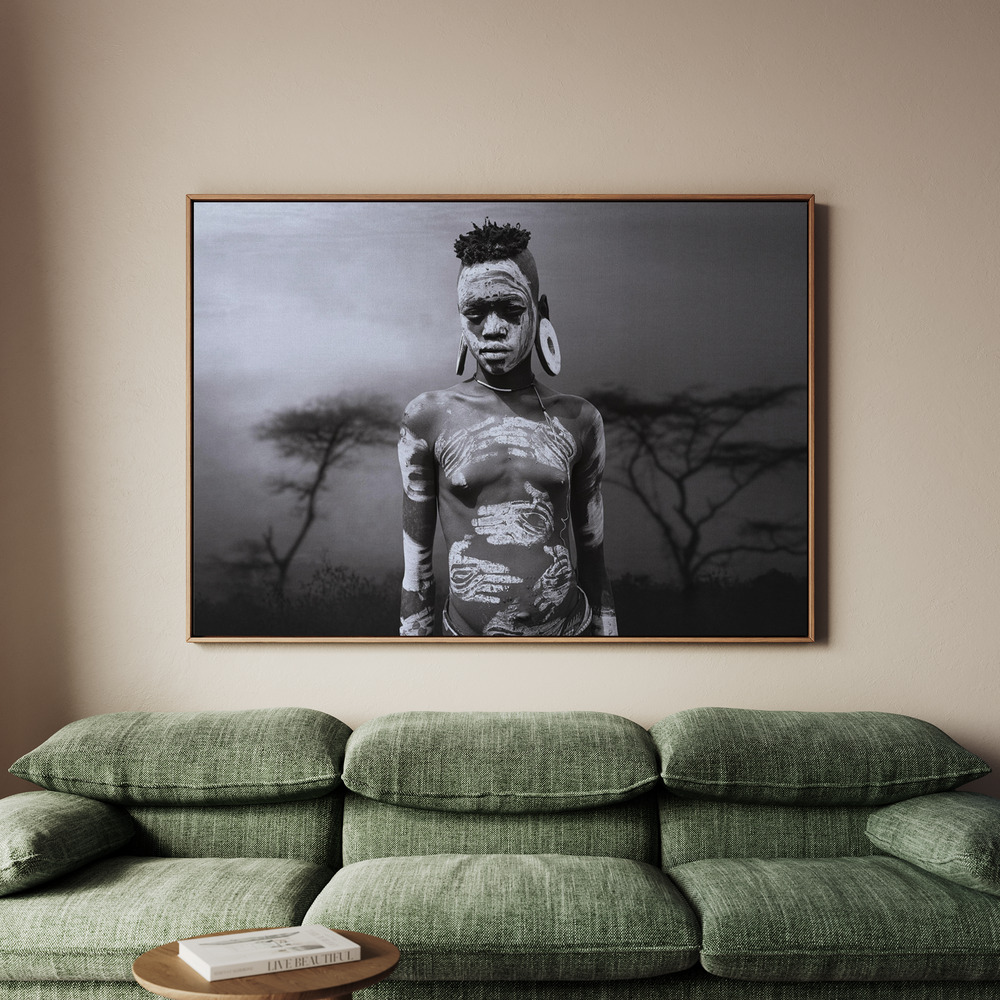 Canvastavla Mursi teen Mago 3 - Tavla - 100x70