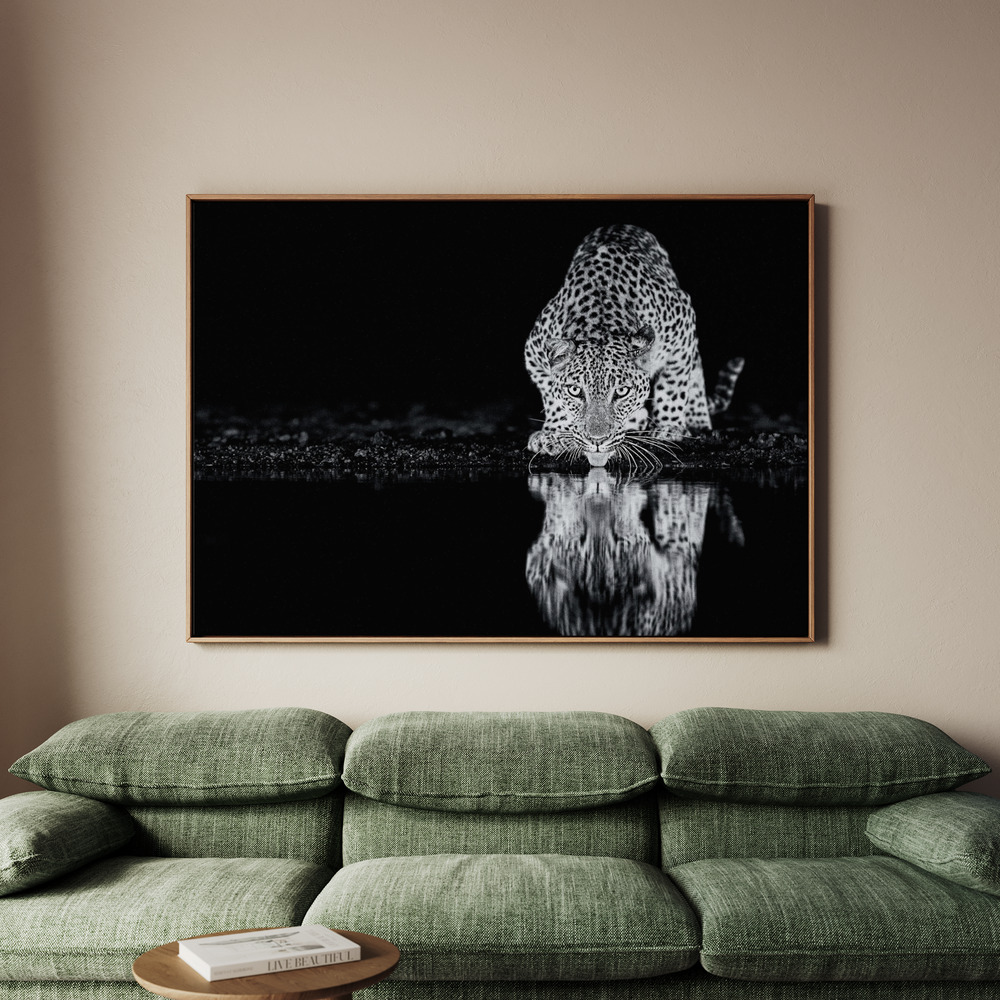 Canvastavla Prowl Reflections - Tavla - 70x50