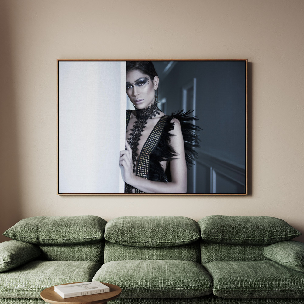 Canvastavla Dark Beauty - Tavla - 70x50