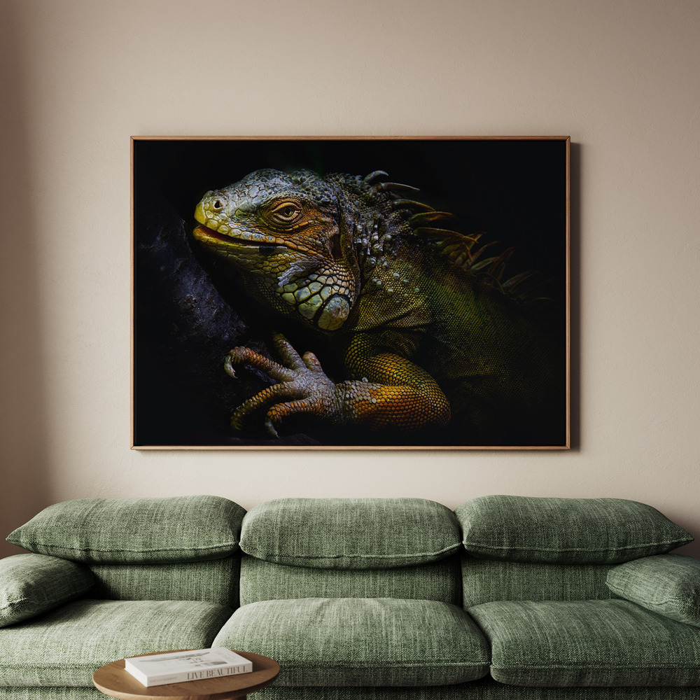 Canvastavla Time of molting - Tavla - 100x70