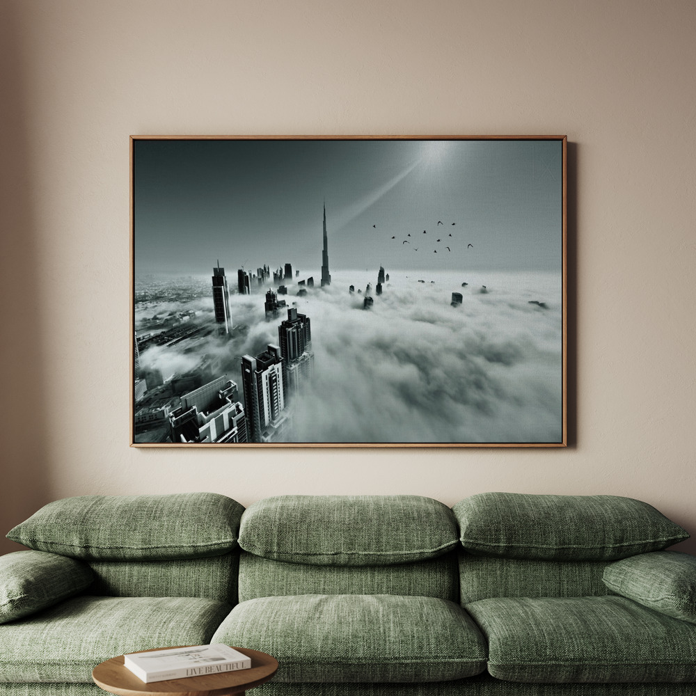Canvastavla Up up and Above - Tavla - 100x70