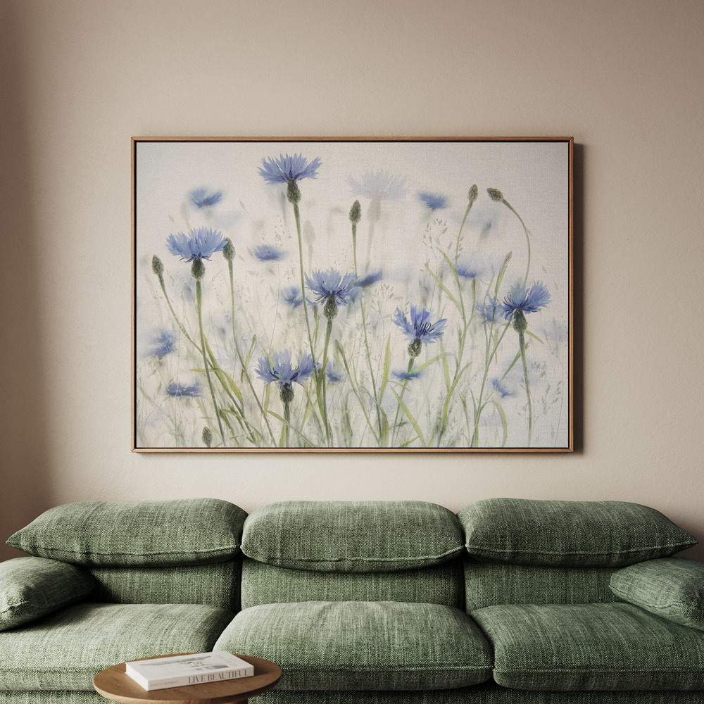 Canvastavla Cornflowers - Tavla - 70x50