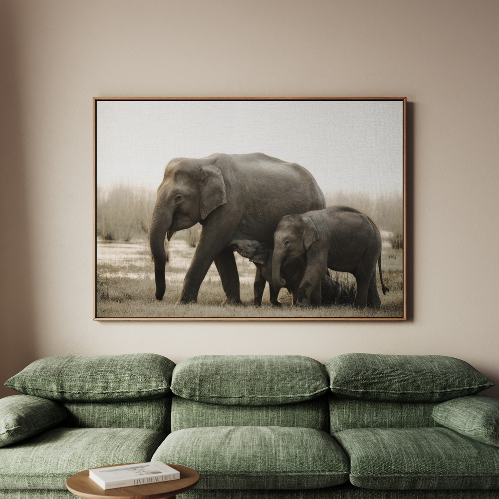 Canvastavla Family portrait - Tavla - 70x50