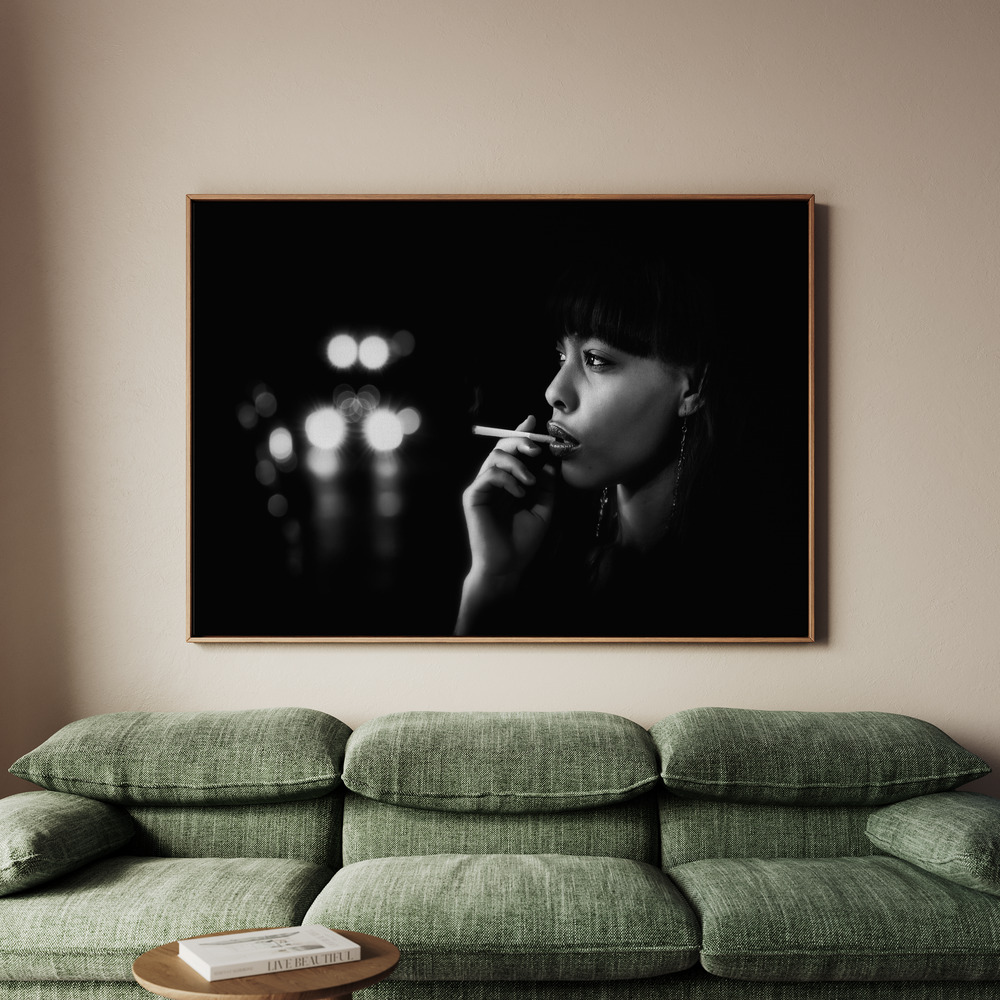 Canvastavla A night in the life - Tavla - 100x70