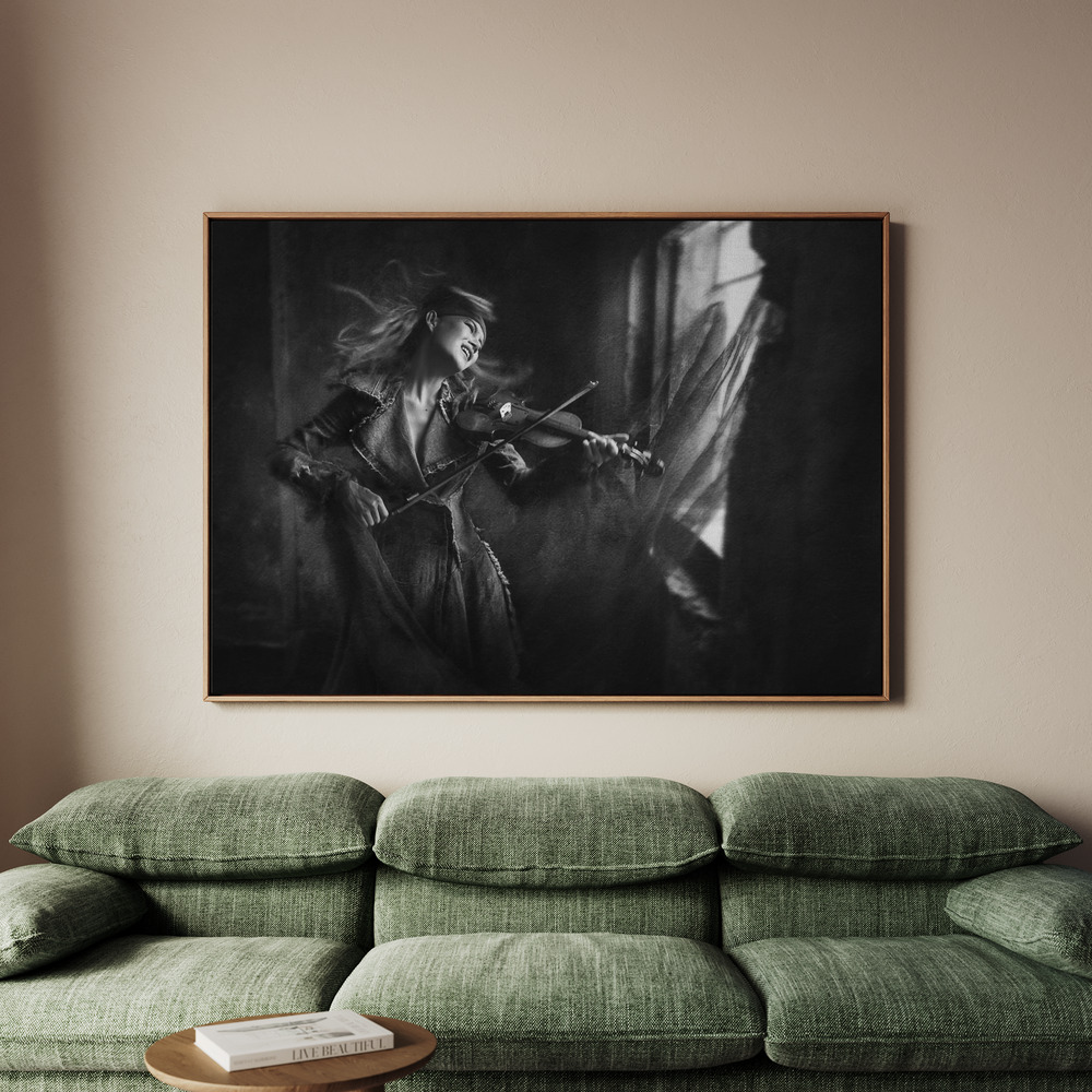 Canvastavla The Rhythm of Sorrow - Tavla - 100x70