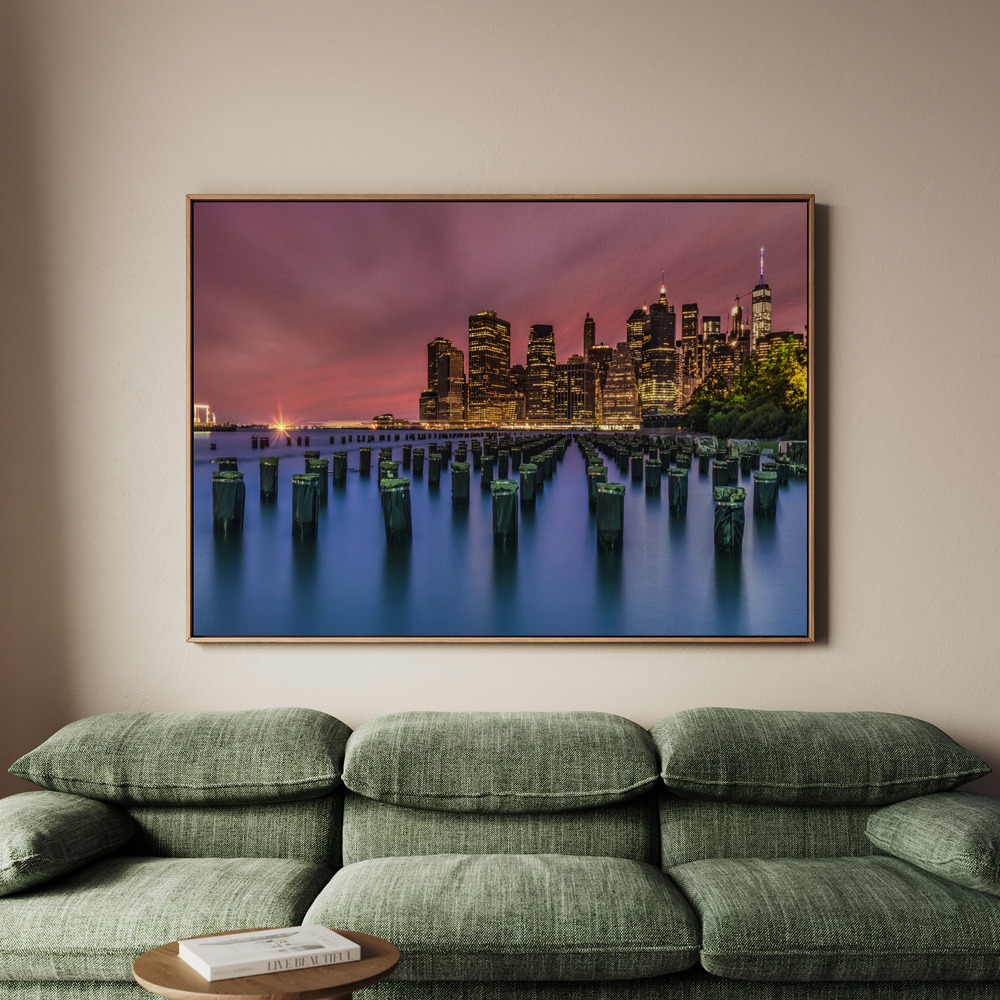 Canvastavla One can’t paint New York as it is! - Tavla - 70x50