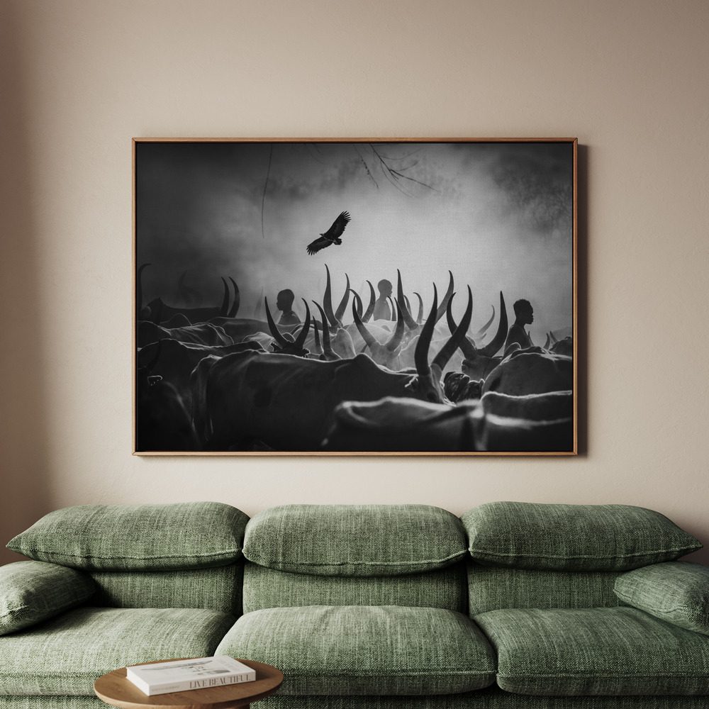 Canvastavla The shadows of Mundari - Tavla - 100x70