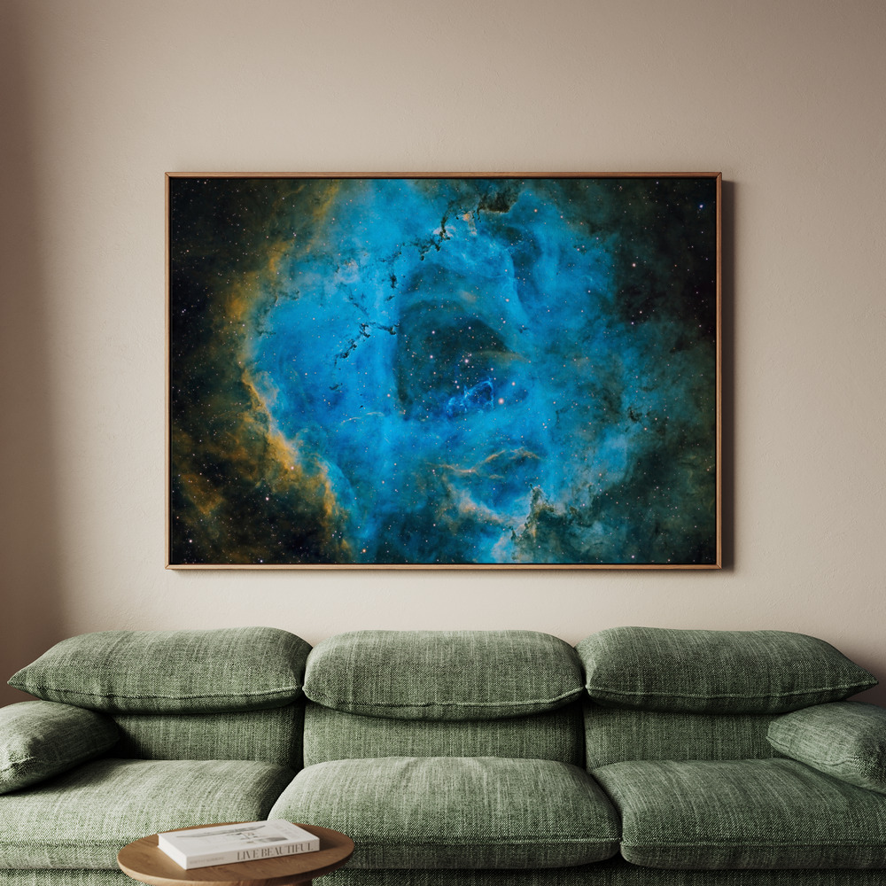 Canvastavla Rosette - Tavla - 150x100