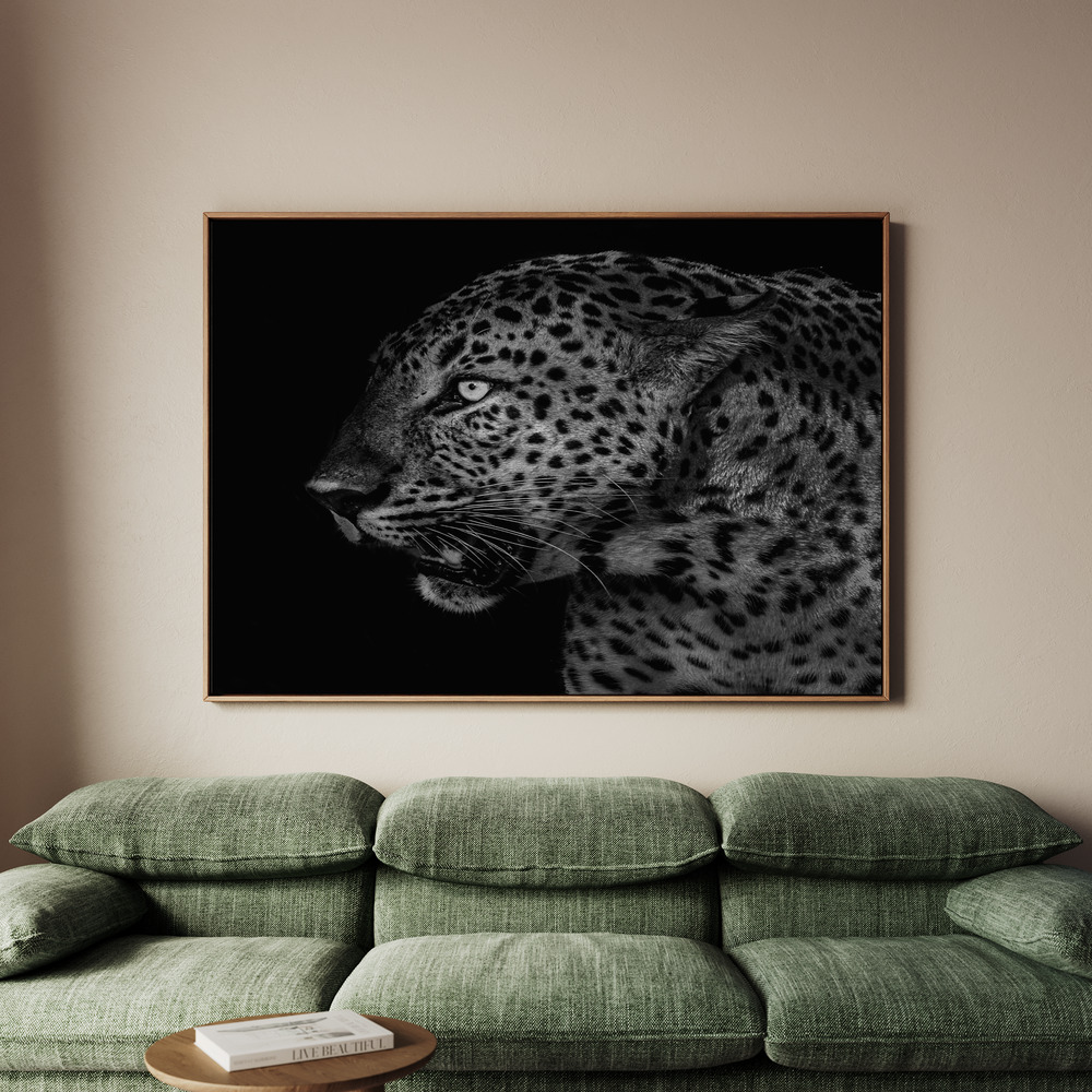 Canvastavla Leopard's Gaze - Tavla - 100x70