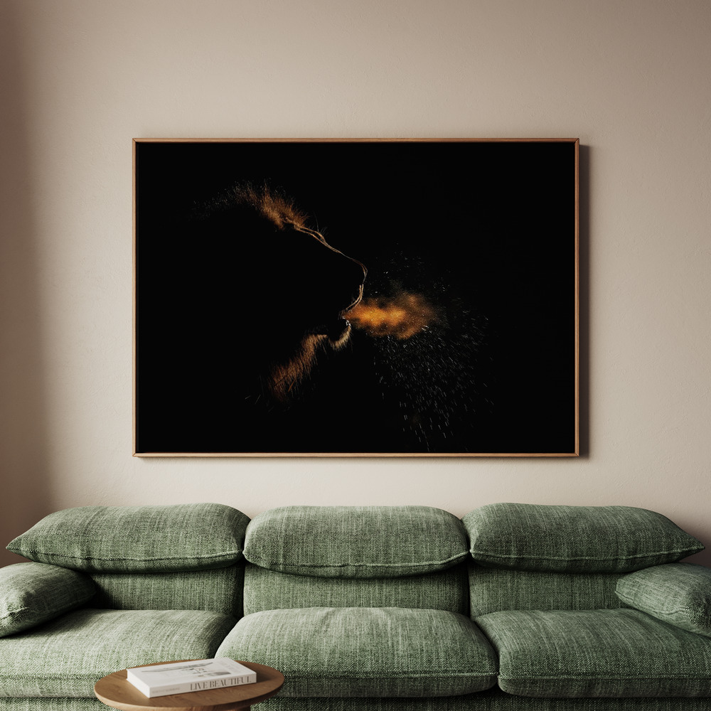 Canvastavla Breath of a King - Tavla - 100x70