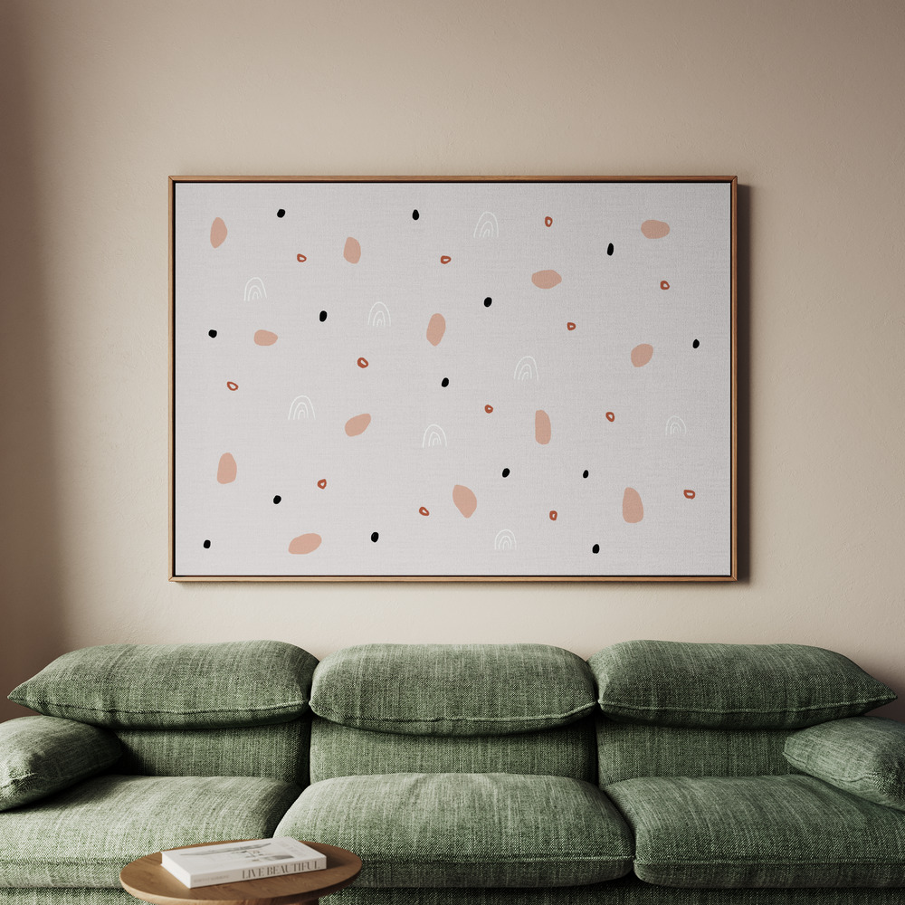 Canvastavla Happy Abstract - Tavla - 150x100