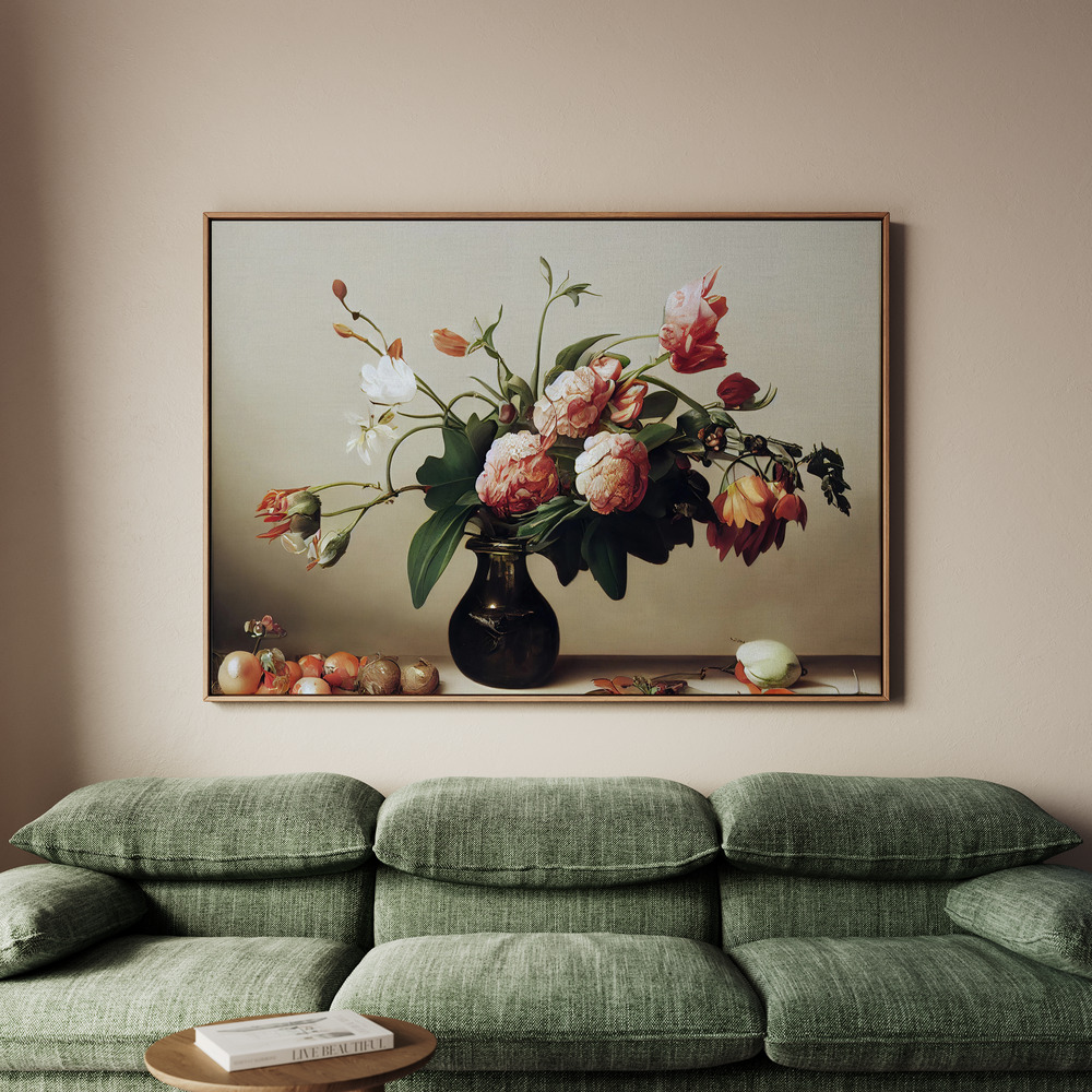 Canvastavla Pink Peony - Tavla - 70x50