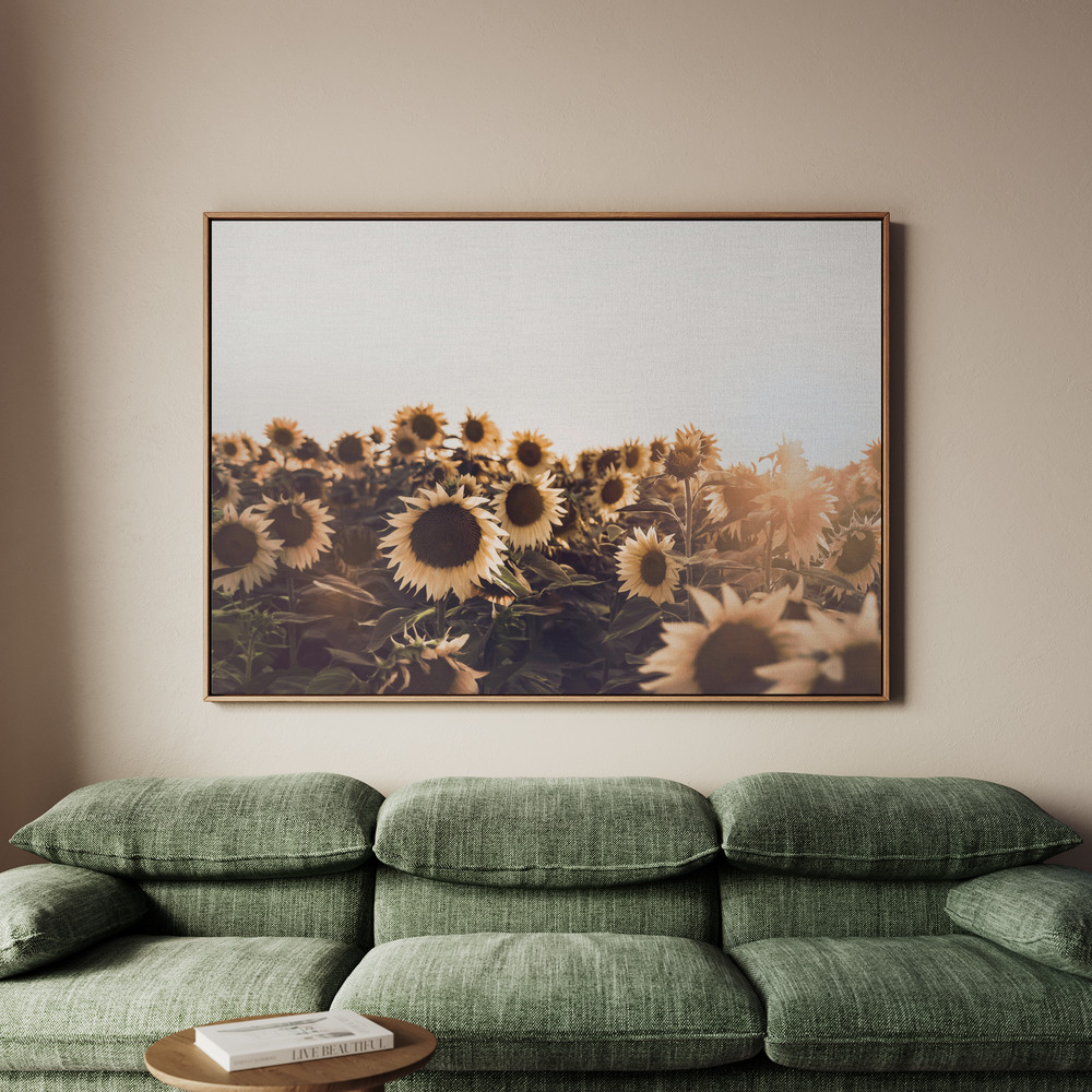 Canvastavla Sunflowers - Tavla - 100x70