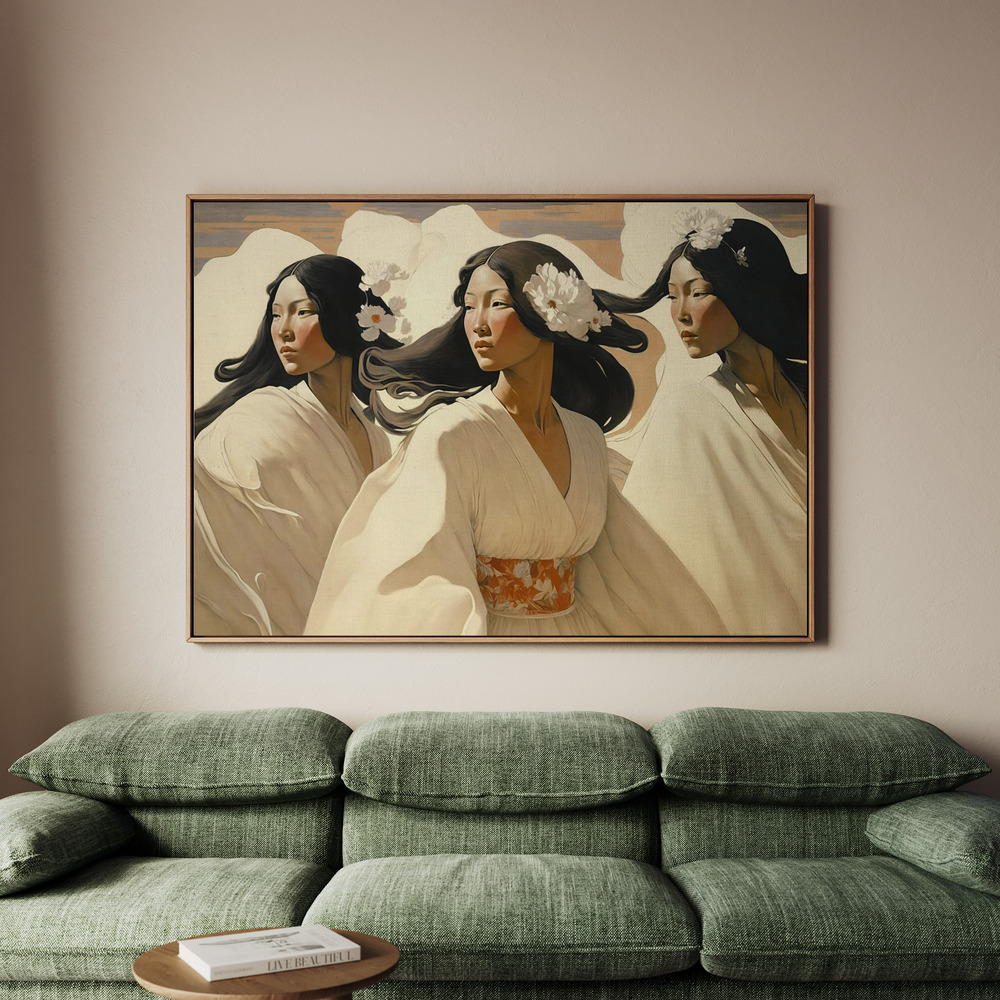 Canvastavla The Dance Of The Sisters - Tavla - 100x70