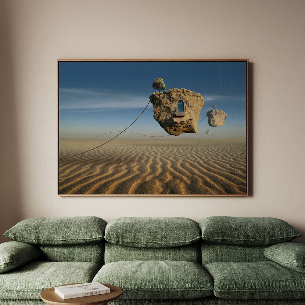 Canvastavla Parallel world 1 - Tavla - 70x50