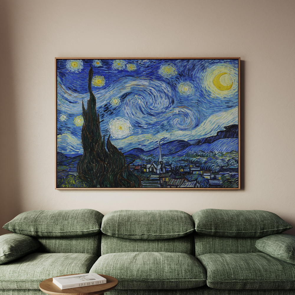 Canvastavla The Starry Night - Tavla - 100x70