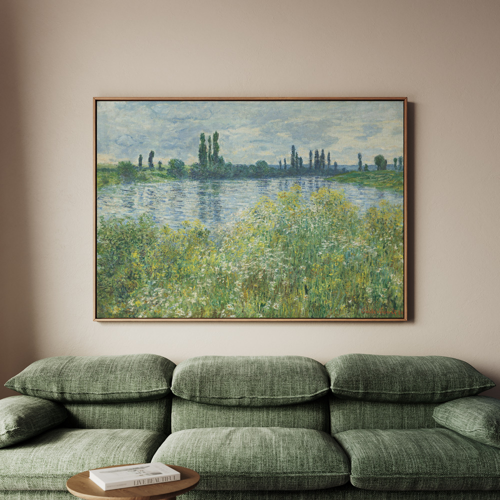 Canvastavla Banks Of The Seine - Tavla - 100x70