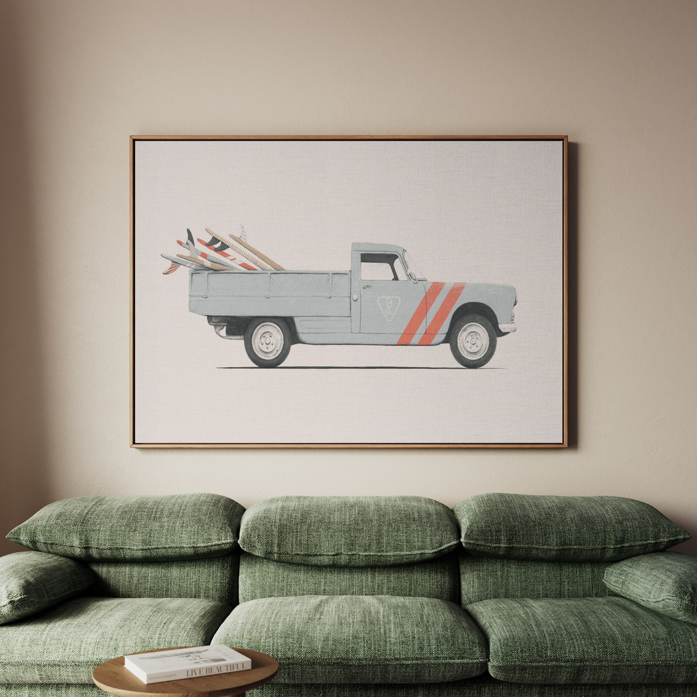 Canvastavla Pickup - Tavla - 70x50