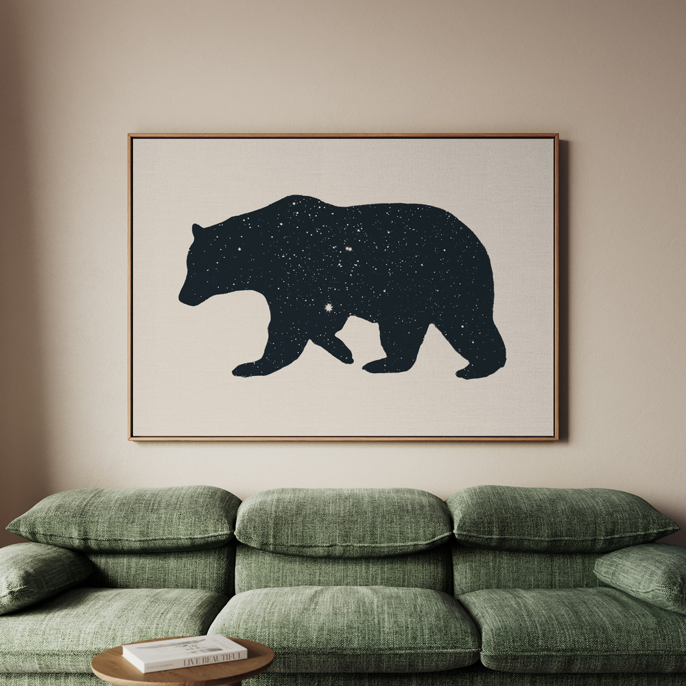Canvastavla Bär - Tavla - 100x70