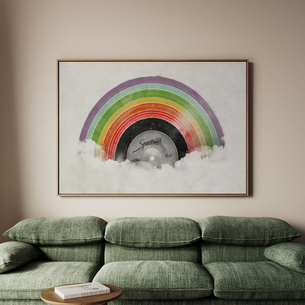Canvastavla Rainbow Classics - Tavla - 70x50
