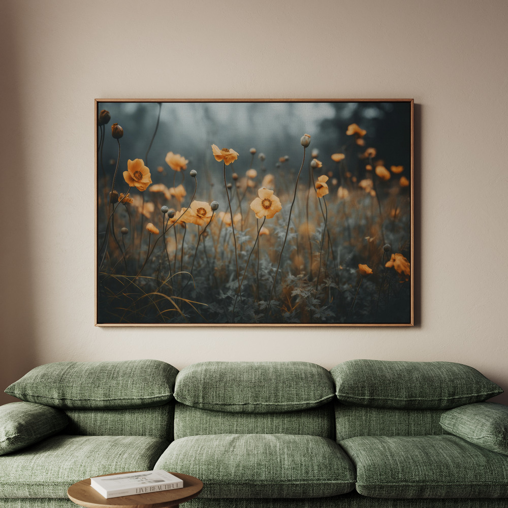 Canvastavla Orange Poppy - Tavla - 70x50