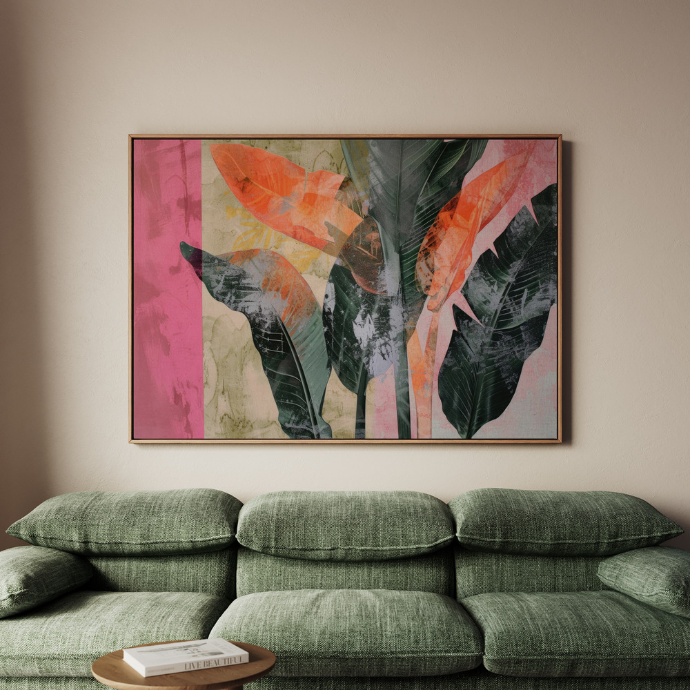 Canvastavla Into the Jungle No 1 - Tavla - 100x70