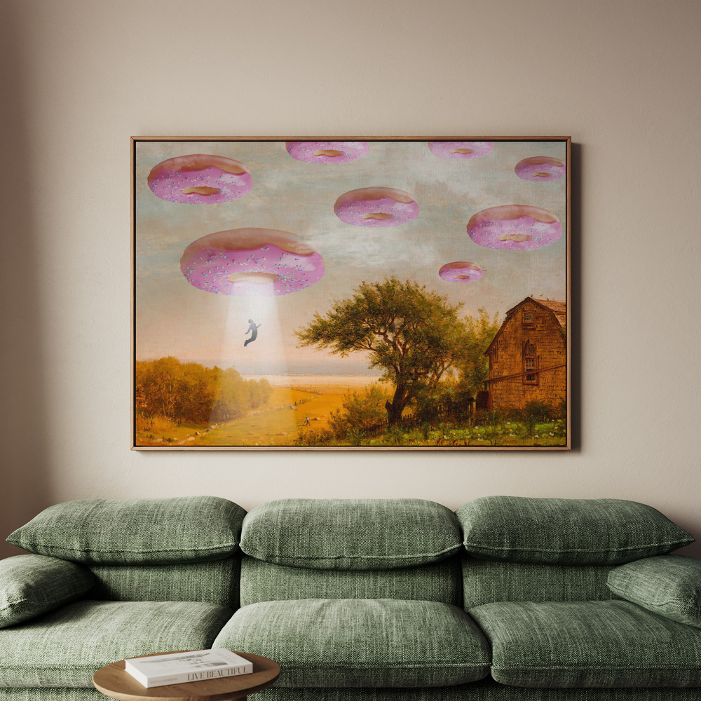 Canvastavla Donut Invasion - Tavla - 70x50