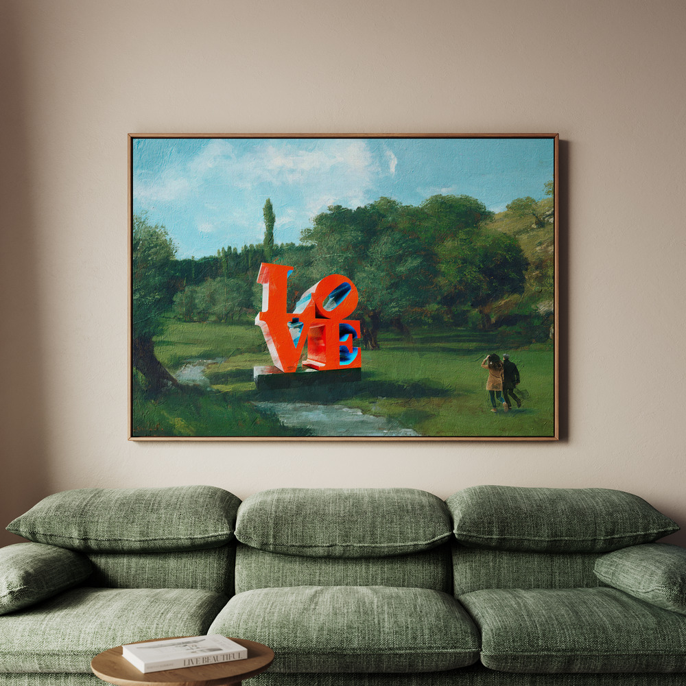 Canvastavla The Love Found - Tavla - 100x70