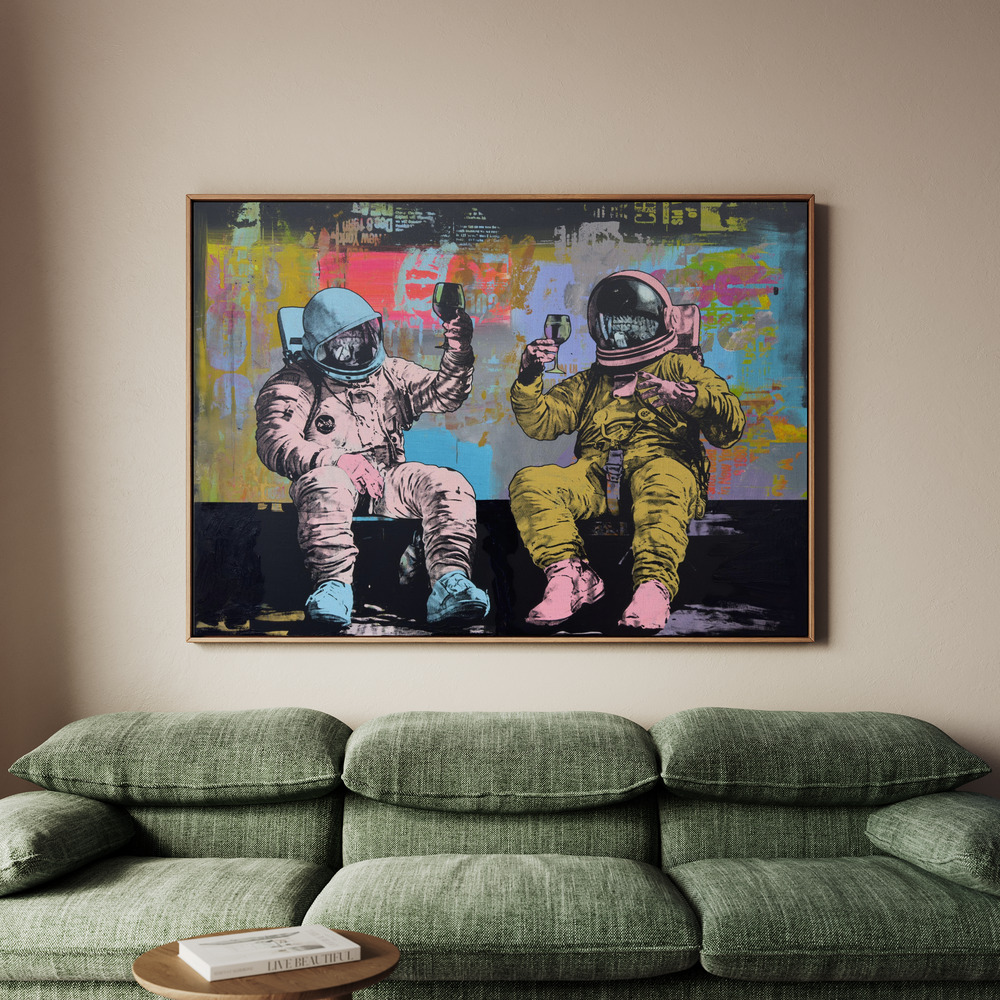 Canvastavla Augmented Reality 3 - Tavla - 100x70