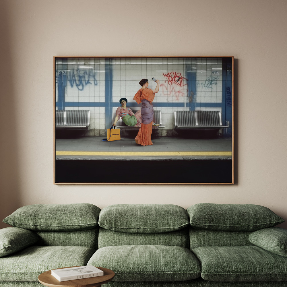 Canvastavla The Art of Waiting - Tavla - 100x70