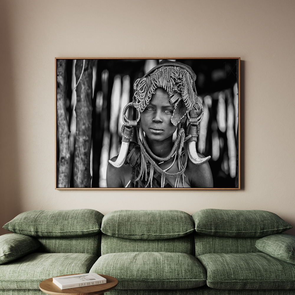Canvastavla Mursi - Tavla - 100x70