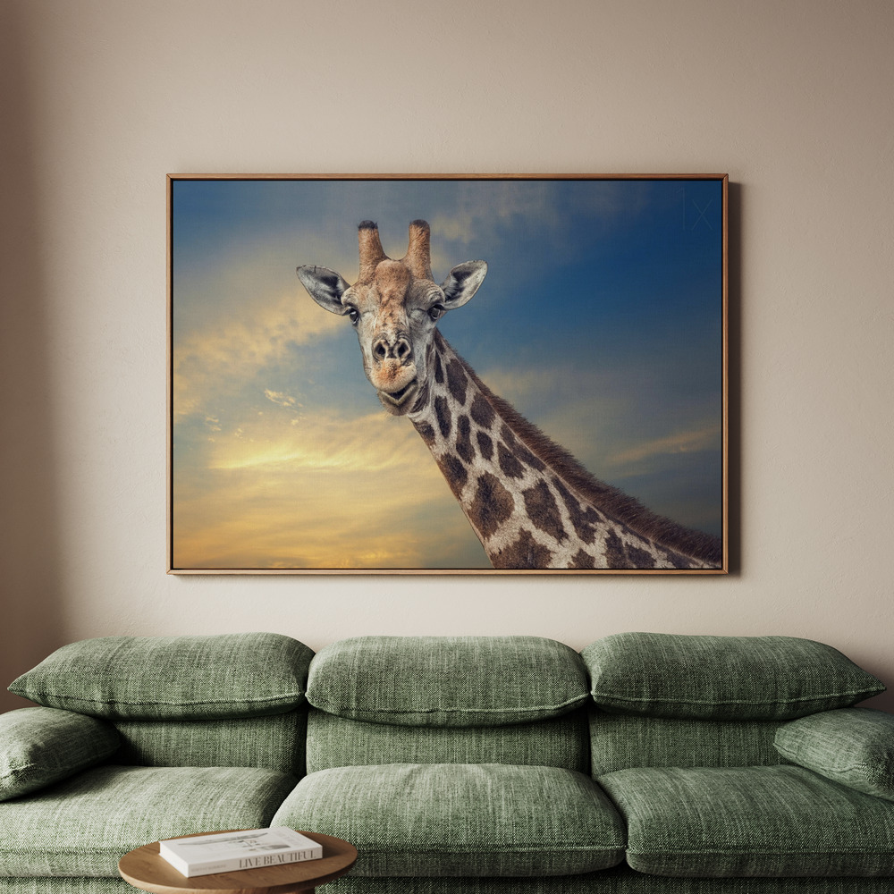 Canvastavla The friendly giant - Tavla - 100x70