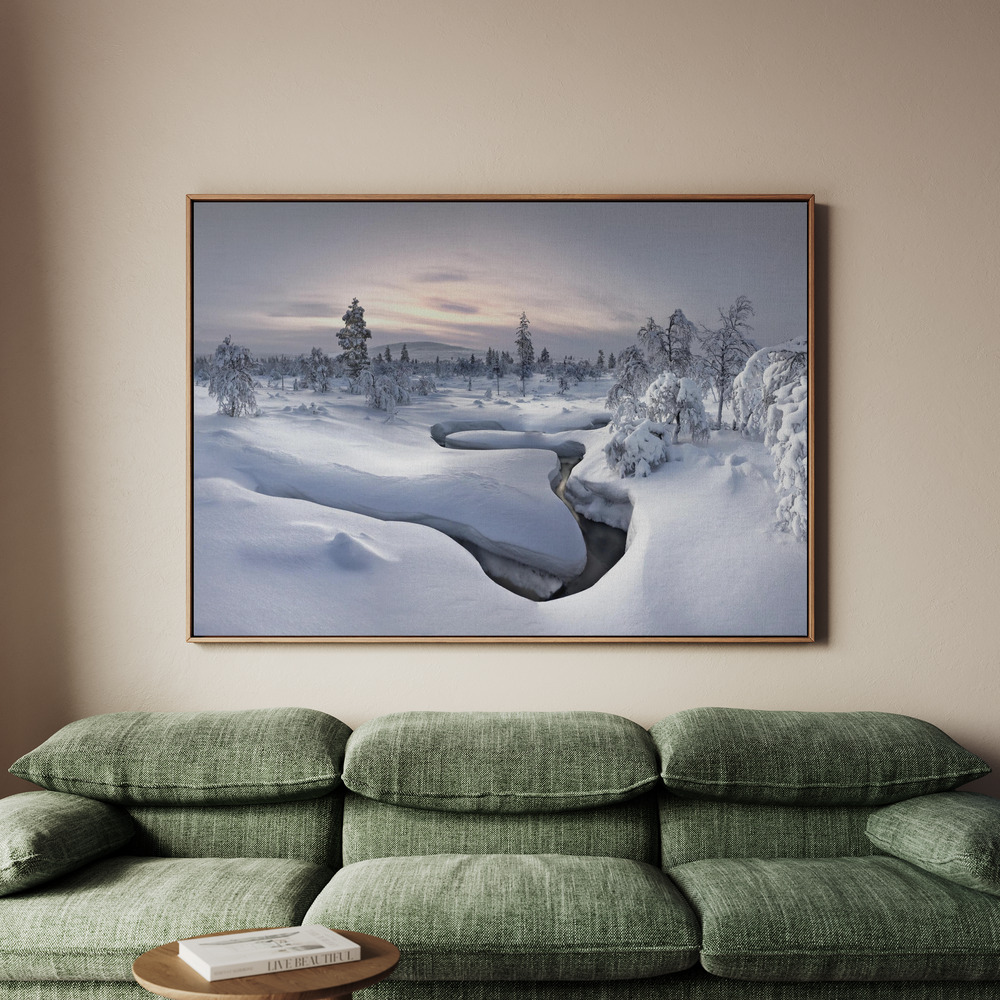 Canvastavla Kiilopää - Lapland - Tavla - 100x70