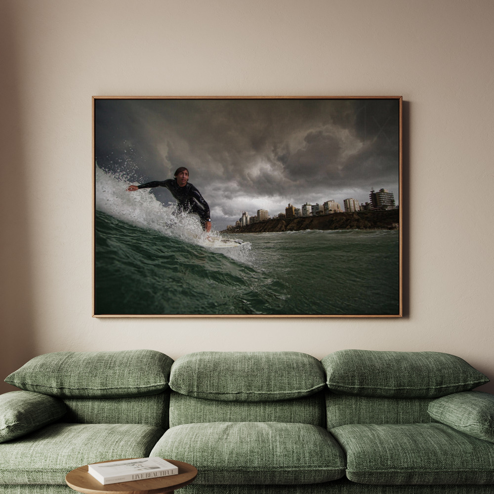 Canvastavla Apocalyptic Surfer - Tavla - 150x100