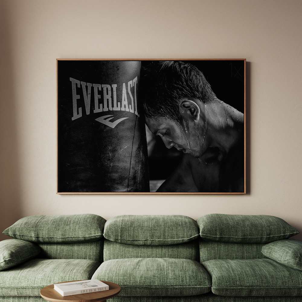Canvastavla ...tired... - Tavla - 150x100