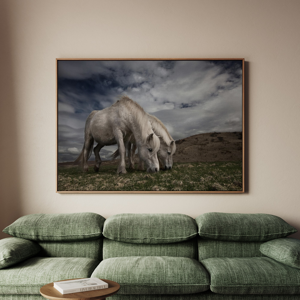 Canvastavla Two years later - Tavla - 100x70