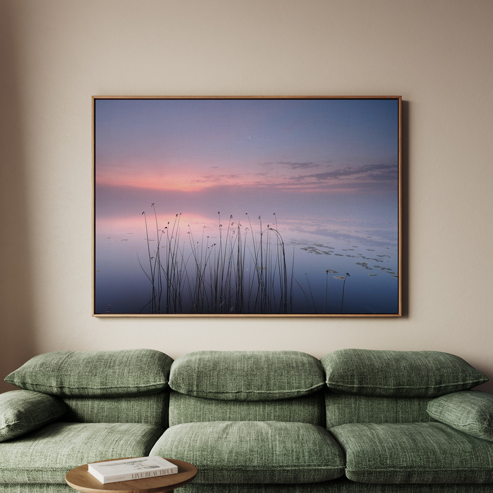Canvastavla Lake - Tavla - 100x70