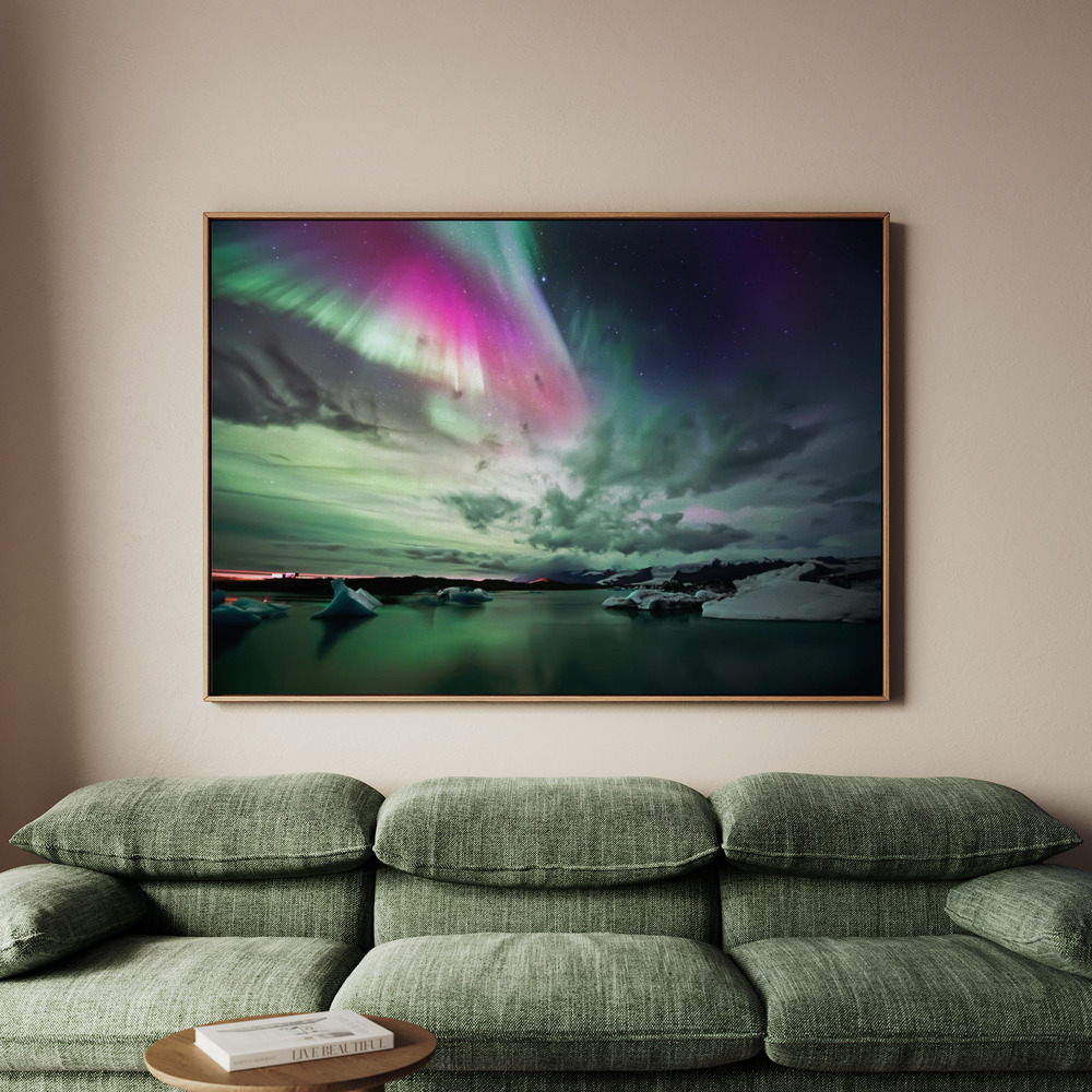 Canvastavla Jökulsárlón Lake - Tavla - 100x70