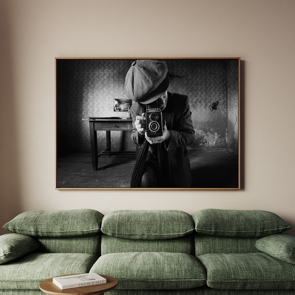 Canvastavla The photographer - Tavla - 100x70